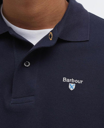 Basic polo donkerblauw