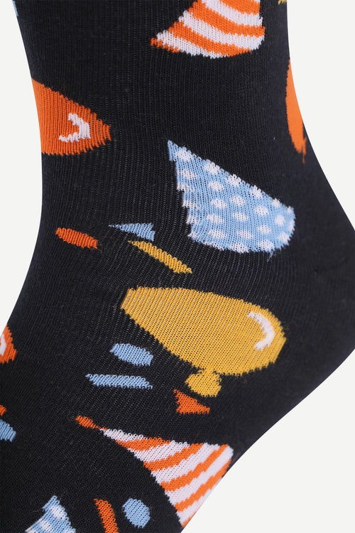 Suitable sokken happy birthday multicolour