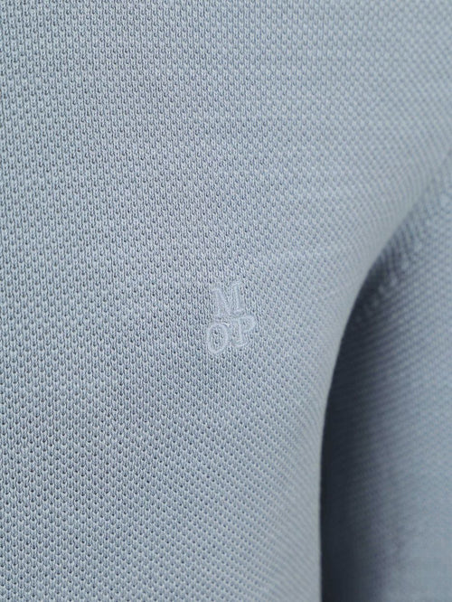 Marc o'polo pullover heavy piqué lichtblauw | Regular-fit
