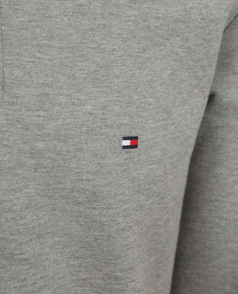 Tommy Hilfiger halve rits trui intechno grijs | Regular-fit