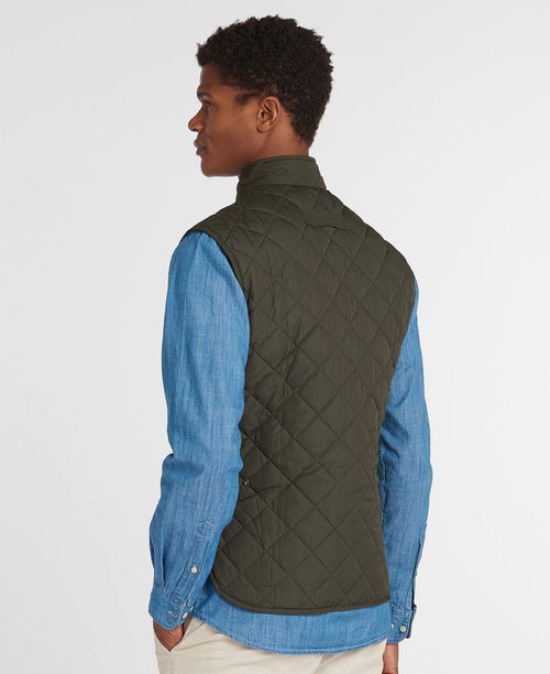 Barbour lowerdale gilet donkergroen