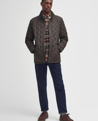 Quilted jas barbour chelsea olijfgroen