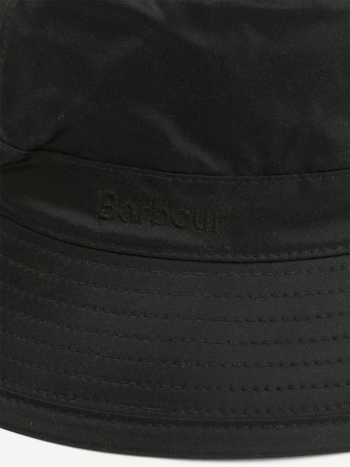 Barbour wax hoed donkergroen