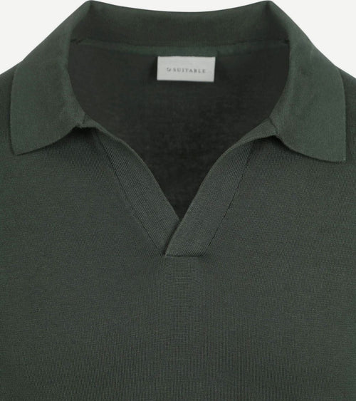 Polo riva compact donkergroen