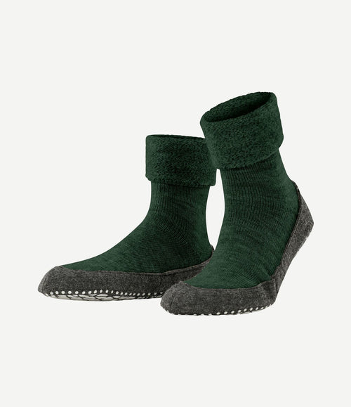 Cosyshoe sloffen donkergroen