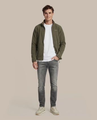 Miracle fleece jack olijfgroen
