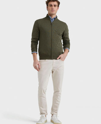 Vest olijfgroen