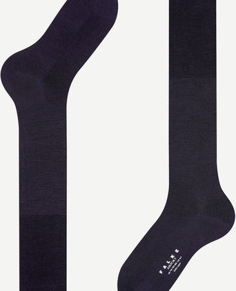 Falke airport kniekous donkerblauw