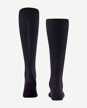 Falke airport kniekous donkerblauw