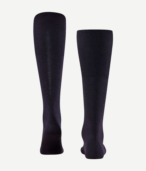 Falke airport kniekous donkerblauw