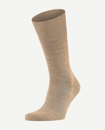 Falke airport sok beige melange
