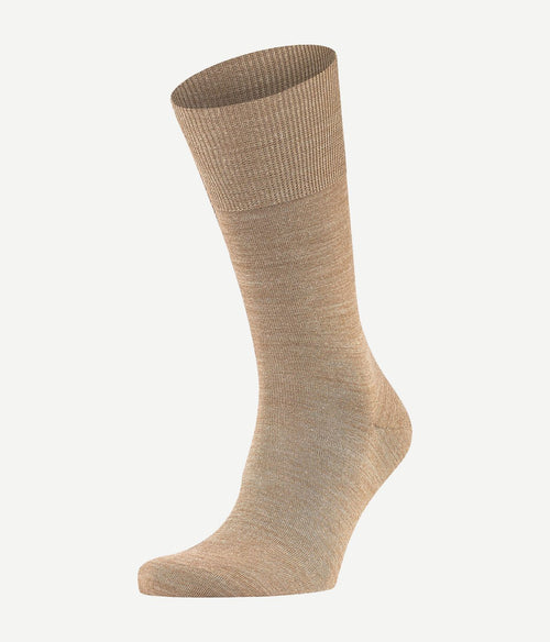 Falke airport sok beige melange
