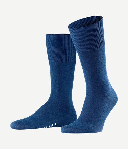 Falke airport sok blauw