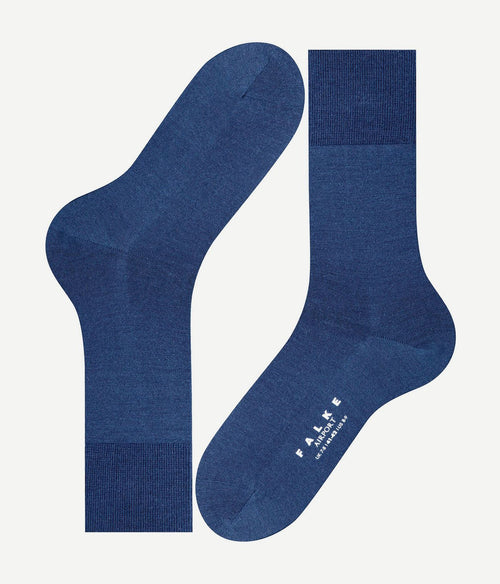 Falke airport sok blauw