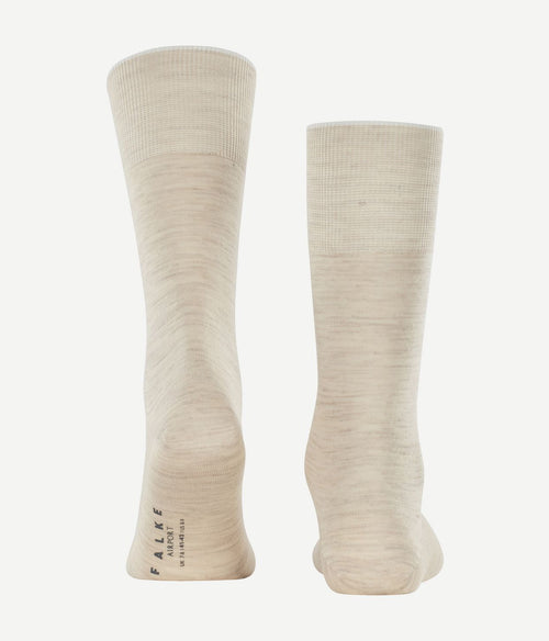 Falke airport sok lichtbeige melange