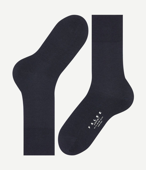 Falke airport sok donkerblauw 6370