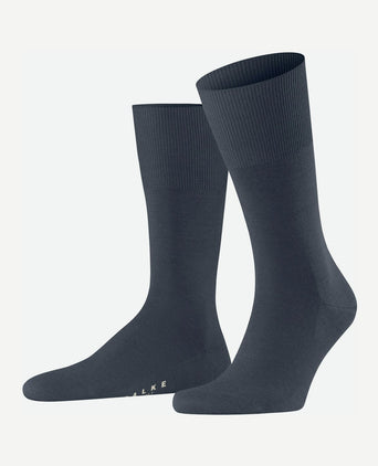Airport sok wol blend 6688 donkerblauw