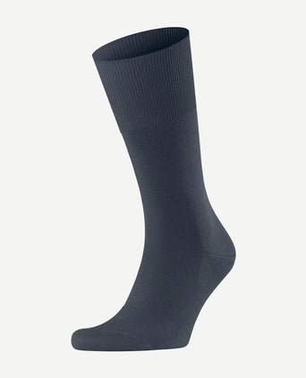 Airport sok wol blend 6688 donkerblauw