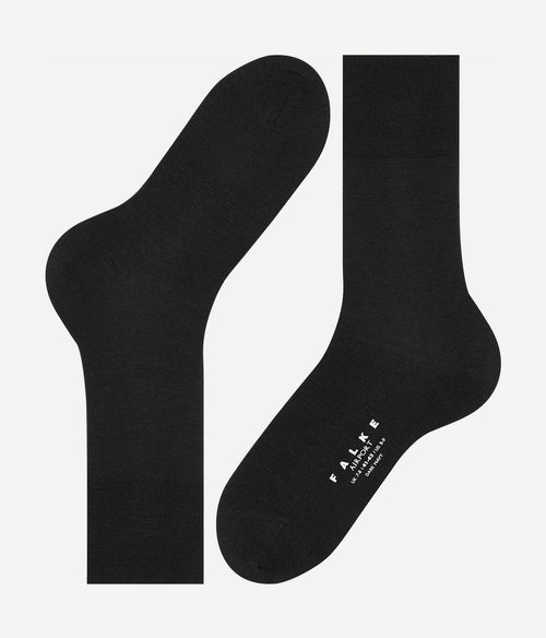 Falke airport sok zwart 3000