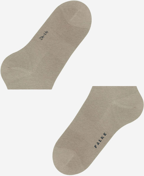 Falke climawool enkelsok beige 4044