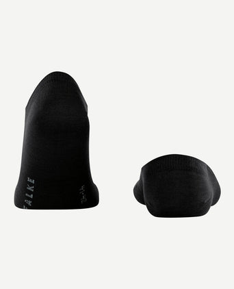 Falke climawool enkelsok zwart 3000