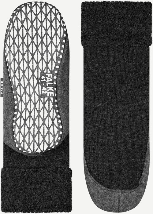 Falke cosyshoe sloffen antraciet