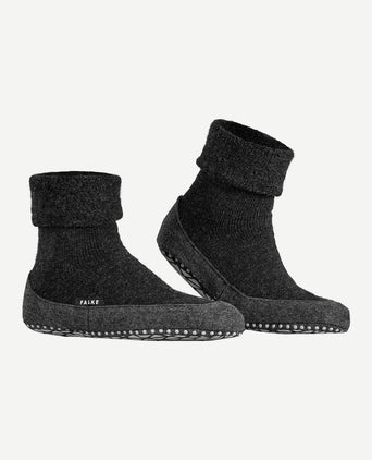 Falke cosyshoe sloffen antraciet