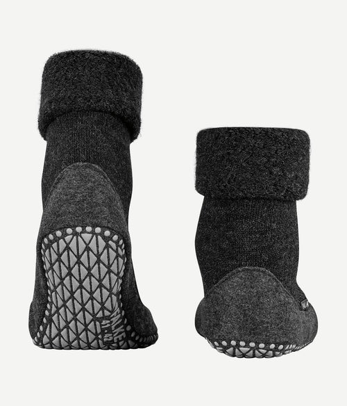 Falke cosyshoe sloffen antraciet