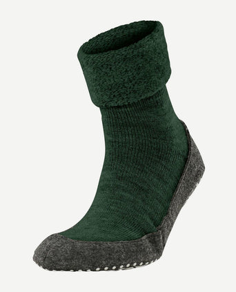 Falke cosyshoe sloffen donkergroen