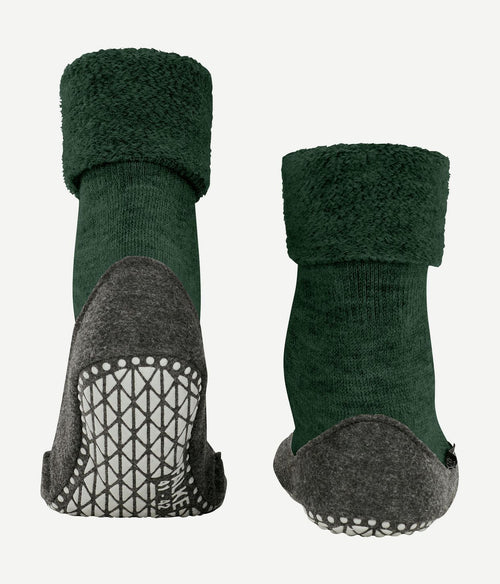 Falke cosyshoe sloffen donkergroen