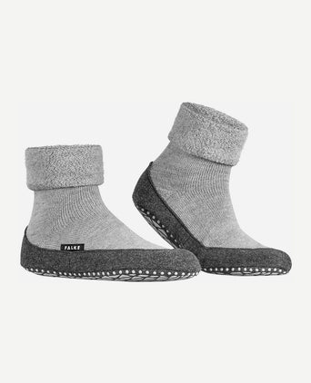 Falke cosyshoe sloffen lichtgrijs
