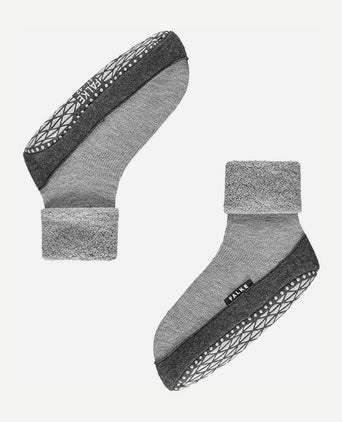 Falke cosyshoe sloffen lichtgrijs