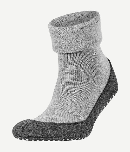 Falke cosyshoe sloffen lichtgrijs