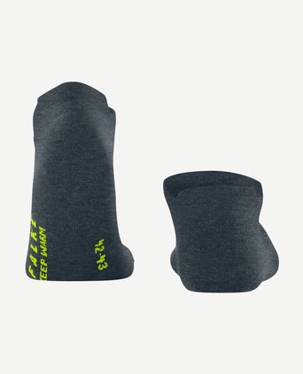 Keep warm sneaker sok donkerblauw 6340