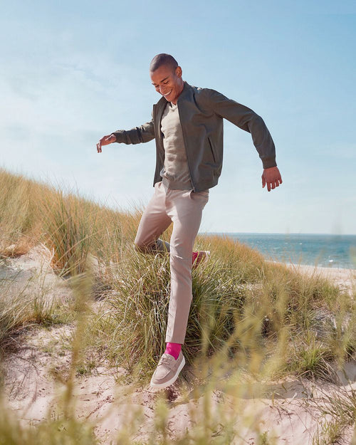 Falke keep warm sneaker sok donkerblauw 6340