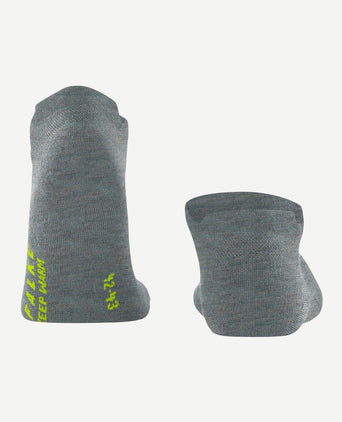 Falke keep warm sneaker sok grijs 6333
