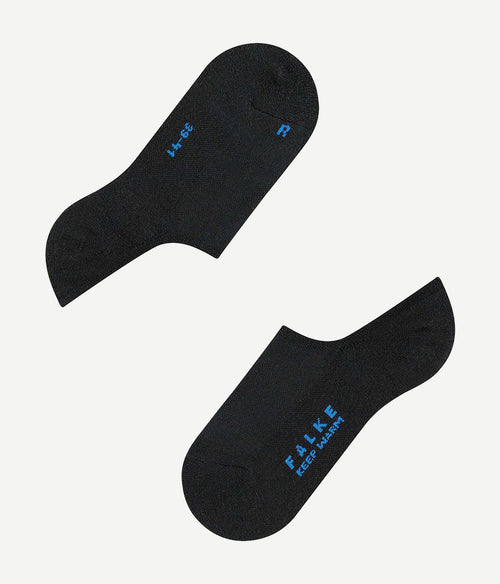 Falke keep warm sneaker sok zwart