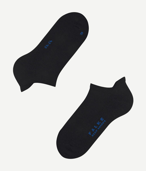 Keep warm sneaker sok zwart 3000