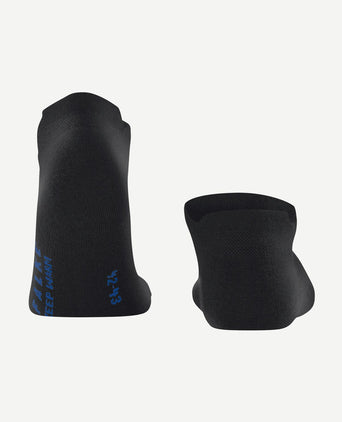Keep warm sneaker sok zwart 3000