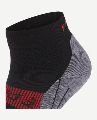 Ru4 endurance cool short sokken zwart