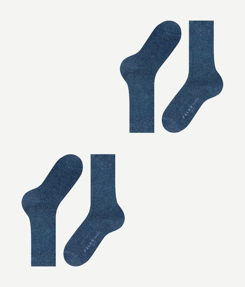 Swing sokken (2-pack) donkerblauw