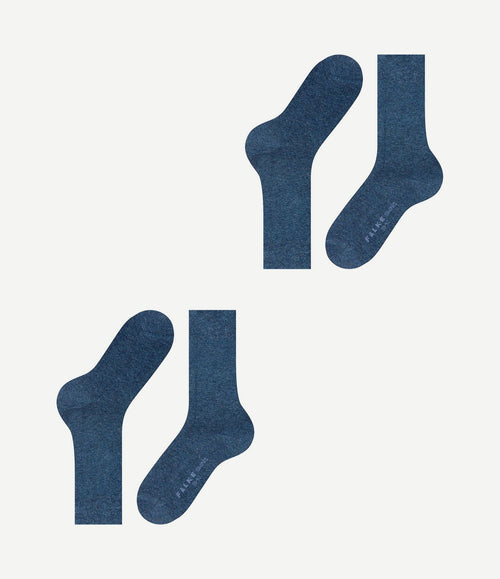 Swing sokken (2-pack) donkerblauw