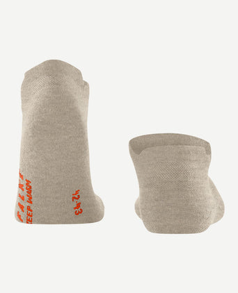 Falke keep warm sneaker sok beige