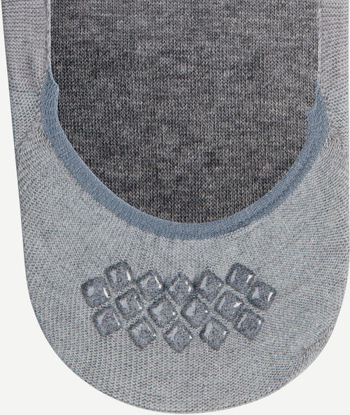 Falke step sneakersok invisible grijs