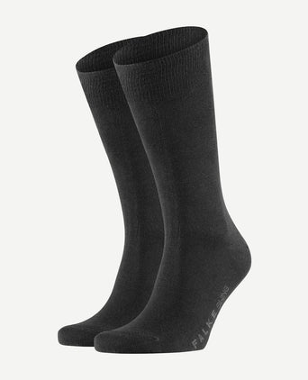 Falke swing sokken (2-pack) antraciet