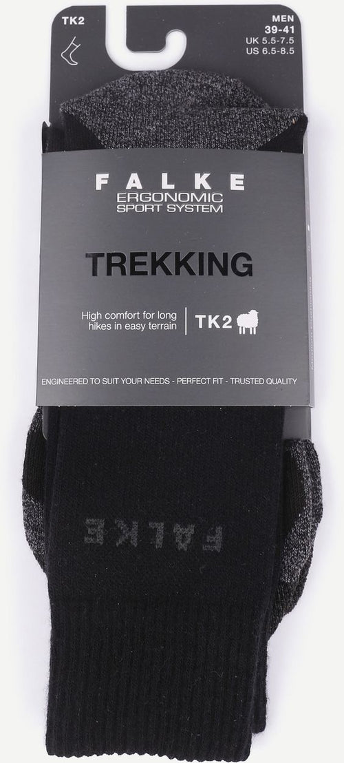 Falke tk2 explore wandelsok zwart