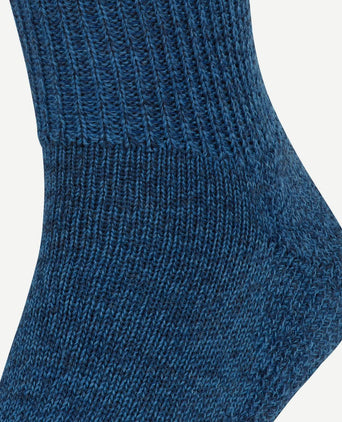Walkie wandelsok wol blend blauw 6660