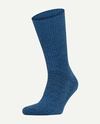 Falke walkie wandelsok wol blend blauw 6660