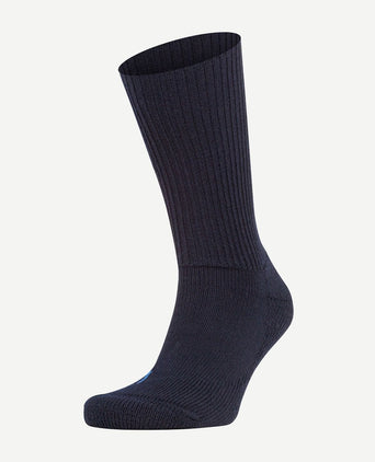 Falke walkie wandelsok wol blend marine blauw 6120