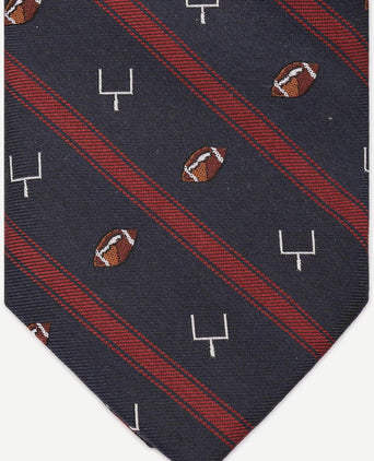 Stropdas rugby donkerblauw